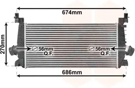 Ψυγείο Intercooler OPEL …
