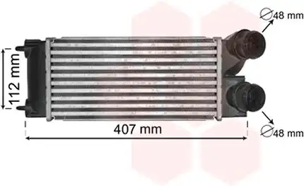 Ψυγείο Intercooler PEUGEOT 308 Hatchback …