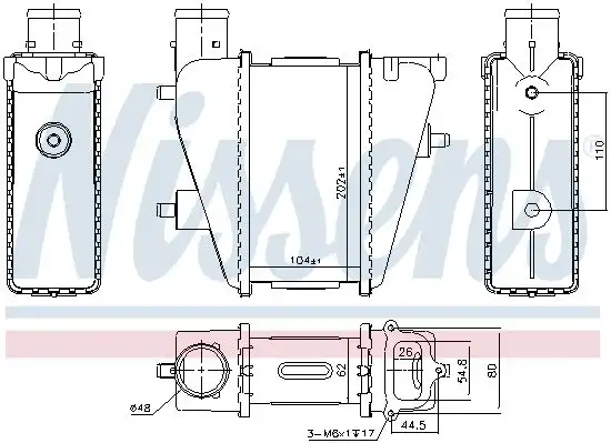 Ψυγείο Intercooler HONDA …