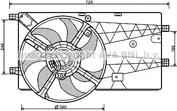 Βεντιλατέρ Νερού PEUGEOT …