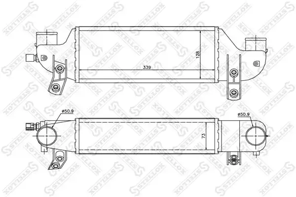 Ψυγείο Intercooler FORD …