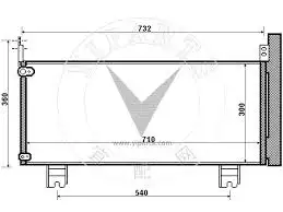 Ψυγείο A/C (Εξωτερικό) LEXUS RX …