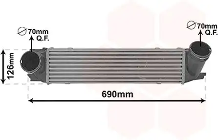 Ψυγείο Intercooler BMW X1 SUV/ …