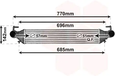 Ψυγείο Intercooler JEEP …