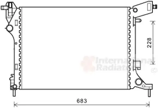 Ψυγείο Νερού FIAT 500 MPV …