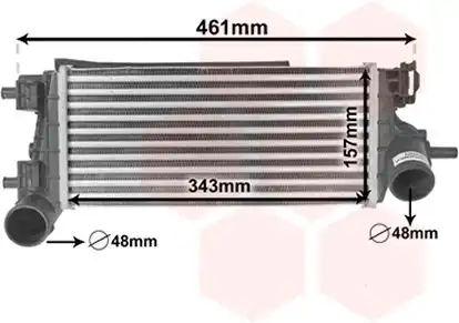 Ψυγείο Intercooler FORD …