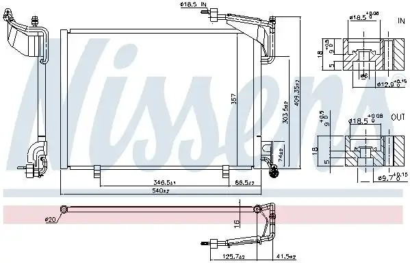 Ψυγείο A/C (Εξωτερικό) FORD FIESTA …
