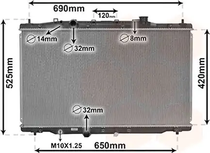 Ψυγείο Νερού HONDA …