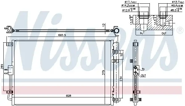 Ψυγείο A/C (Εξωτερικό) KIA SOUL …