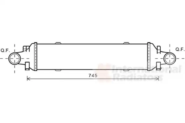 Ψυγείο Intercooler MERCEDES …