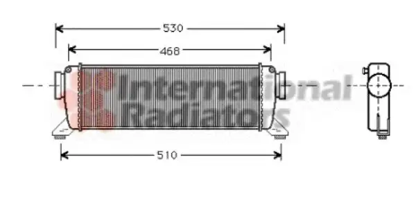 Ψυγείο Intercooler MERCEDES VANEO MPV …