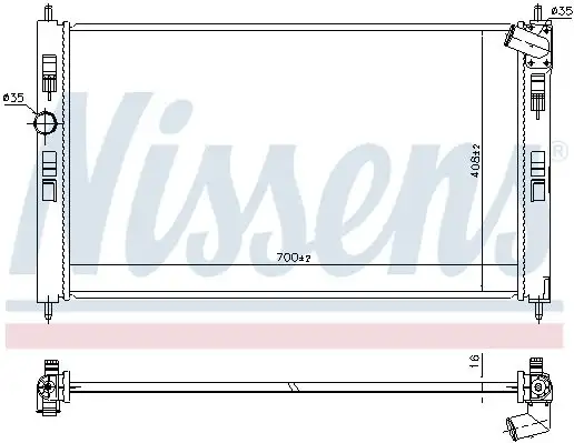 Ψυγείο Νερού MITSUBISHI ASX SUV/ …