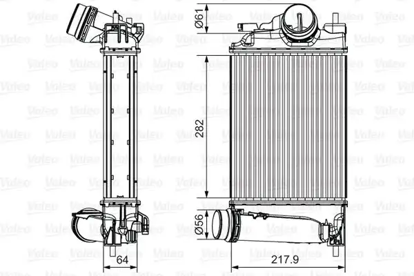 Ψυγείο Intercooler NISSAN QASHQAI SUV/ …