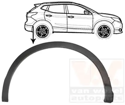 Κούρμπα Φτερού NISSAN …