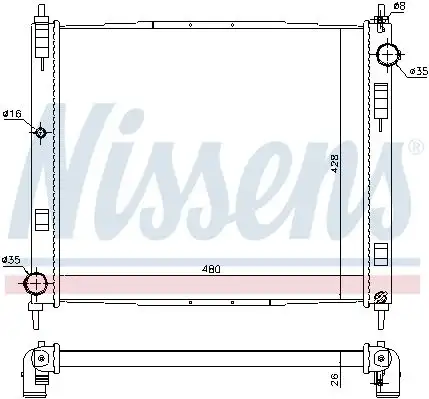 Ψυγείο Νερού NISSAN …