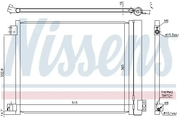 Ψυγείο A/C (Εξωτερικό) NISSAN MICRA …