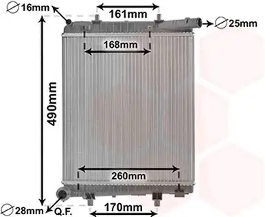 Ψυγείο Νερού PEUGEOT …