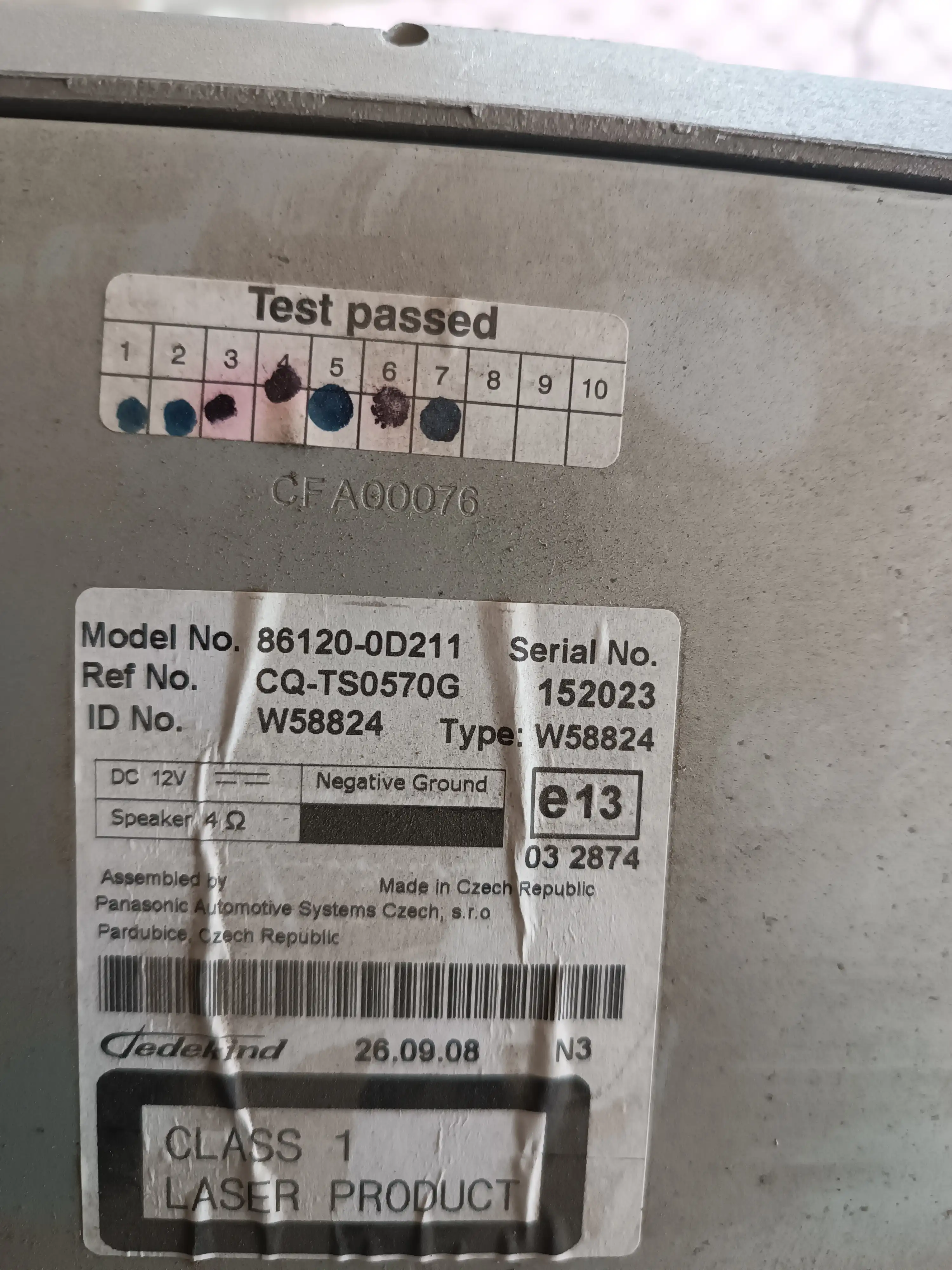 ΡΑΔΙΟ-CD ΓΙΑ TOYOTA …