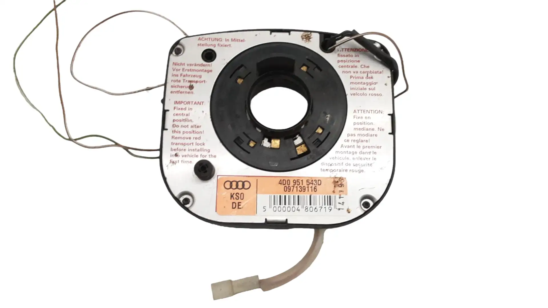 Ταινία Αερόσακου-Σπιράλ AUDI …