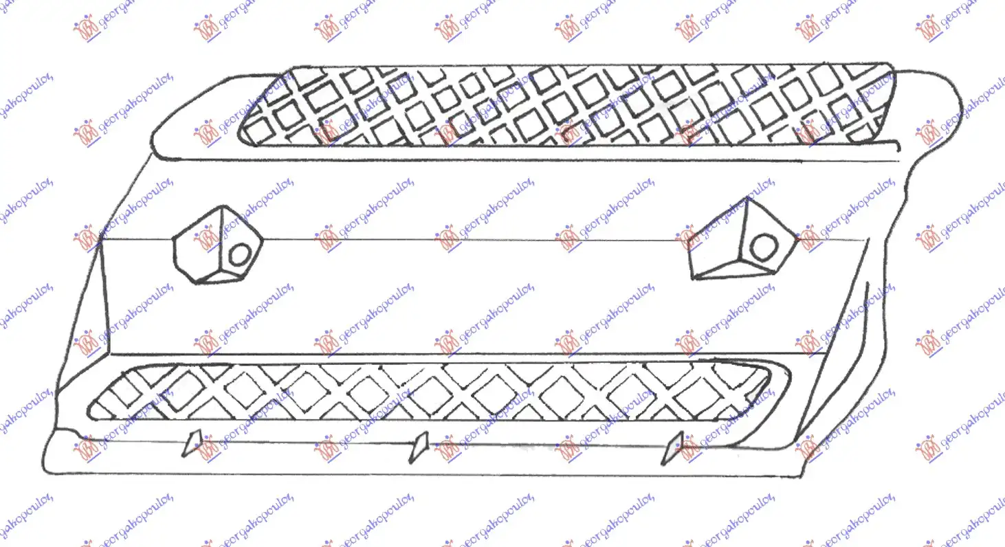 Δίχτυ Προφυλακτήρα FIAT PUNTO Hatchback …