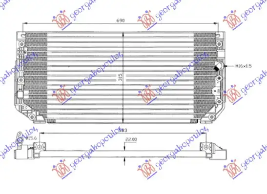 Ψυγείο A/C (Εξωτερικό) …