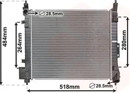 Ψυγείο Νερού NISSAN NOTE MPV …