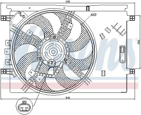 Βεντιλατέρ A/C FIAT …