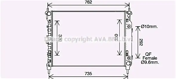 Ψυγείο Νερού CHEVROLET-DAEWOO …