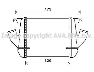 Ψυγείο Intercooler NISSAN …