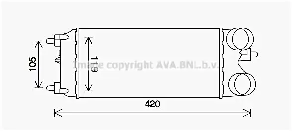 Ψυγείο Intercooler FORD …