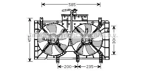 Βεντιλατέρ A/C MAZDA 6 ( …