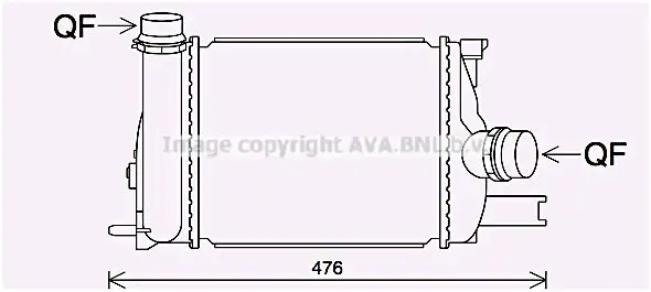 Ψυγείο Intercooler DACIA …