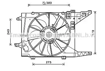 Βεντιλατέρ Νερού DACIA …