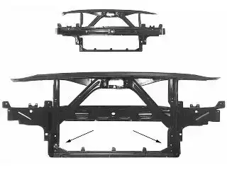 Μετώπη SEAT TOLEDO Sedan / 4dr 1999 - 2005 ( 1M ) 1.4 16V  ( AHW,APE,AUA,AXP,BCA  ) (75 hp ) Βενζίνη #015200230