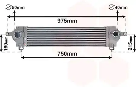 Ψυγείο Intercooler NISSAN QASHQAI SUV/ ΕΚΤΟΣ ΔΡΟΜΟΥ / 5dr 2007 - 2010 ( J10 )( JJ10 ) 1.5 dCi  ( K9K 282,K9K 292  ) (106 hp ) Πετρέλαιο #080406200