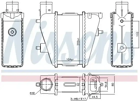 Ψυγείο Intercooler HONDA …