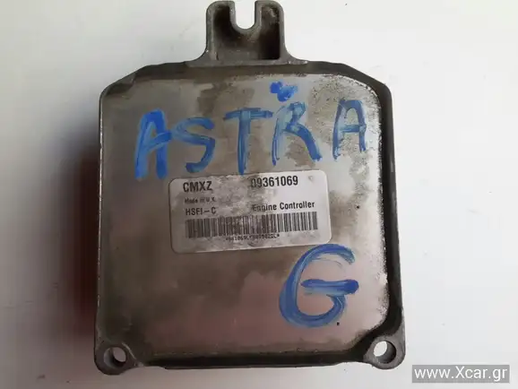Εγκέφαλος Κινητήρα OPEL ASTRA Sedan / 4dr 1998 - 2004 ( G ) 1.4 16V (F69)  ( X 14 XE,Z 14 XE  ) (90 hp ) Βενζίνη #09361069
