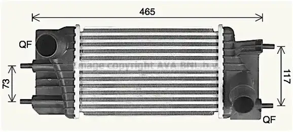 Ψυγείο Intercooler NISSAN …