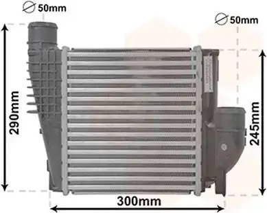 Ψυγείο Intercooler PEUGEOT 308 Ηatchback / 5dr 2014 - 2017 1.2 THP 110  ( HNP (EB2ADT),HNV (EB2DTM),HNZ (EB2DT)  ) (110 hp ) Βενζίνη #636006200
