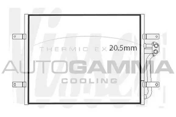 Ψυγείο A/C (Εξωτερικό) VW CRAFTER Van 2017 - 2.0 TDI  ( DAUA  ) (140 hp ) Πετρέλαιο #895006420
