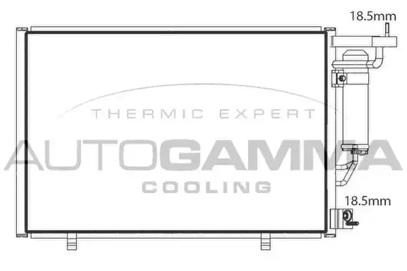 Ψυγείο A/C (Εξωτερικό) FORD TRANSIT CONNECT TOURNEO MPV / ΠΟΛΥΜΟΡΦΙΚΑ / 5dr 2013 - 2015 1.5 TDCi  ( XVGA,XVGB,XVGC  ) (101 hp ) Πετρέλαιο #327006420