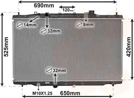 Ψυγείο Νερού HONDA …