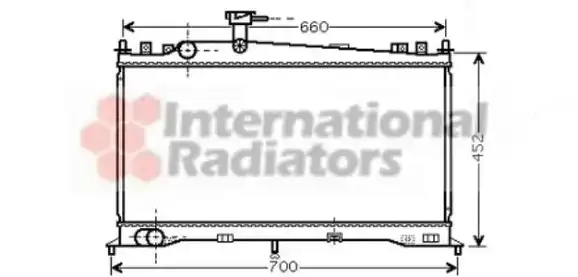 Ψυγείο Νερού MAZDA 6 ( GG ) Sedan / 4dr 2002 - 2006 ( GG )( GY ) 1.8  ( L813,L823,L828  ) (120 hp ) Βενζίνη #025006305
