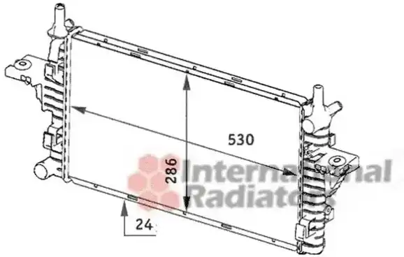 Ψυγείο Νερού SMART FORTWO Hatchback / 2dr 2004 - 2007 ( 450 ) 0.7  (   ) (45 hp ) Βενζίνη #548906300