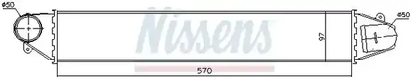 Ψυγείο Intercooler SEAT ALHAΜBRA MPV / ΠΟΛΥΜΟΡΦΙΚΑ / 5dr 1995 - 2000 ( 7V ) 1.8 T 20V  ( AJH,AWC  ) (150 hp ) Βενζίνη #033806220