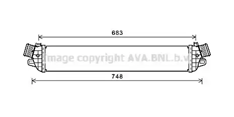 Ψυγείο Intercooler ALFA …