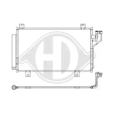 Ψυγείο A/C (Εξωτερικό) MAZDA 6 Sedan /4 doors 2016 - 2018 ( GJ )( F/L ) 2.0  ( PEY5  ) (155 hp ) Βενζίνη #503106410