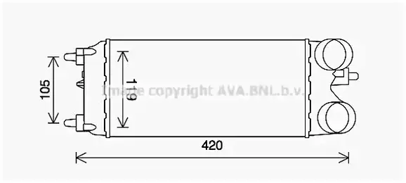 Ψυγείο Intercooler FORD …