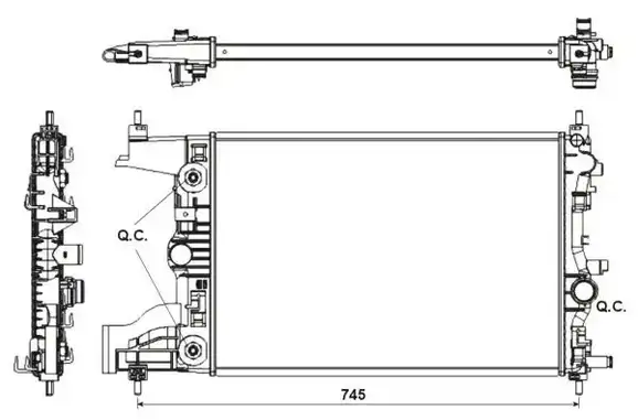 Ψυγείο Νερού CHEVROLET-DAEWOO …