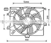 Βεντιλατέρ Νερού HYUNDAI …